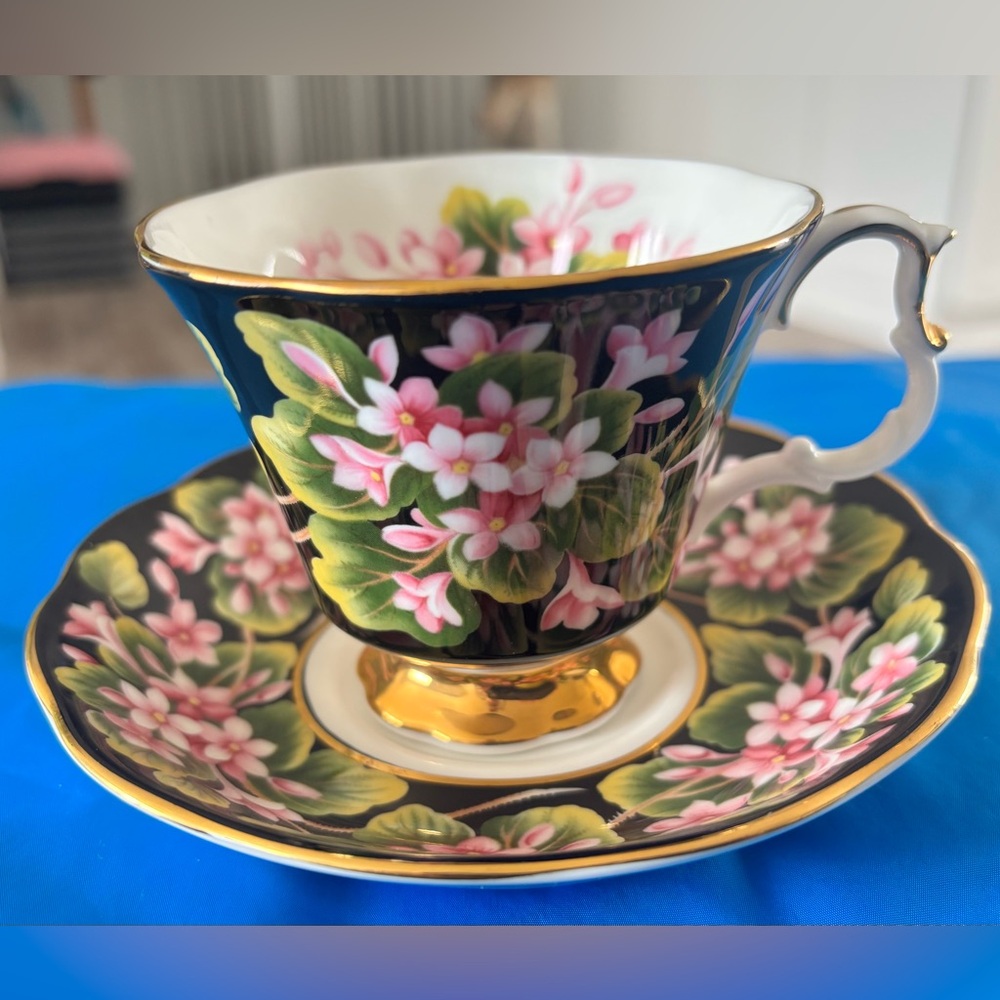 Royal Albert Mayflower Bone China Tea cup and Saucer